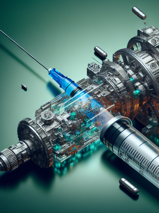 Anwendung von Stanozolol-Injektion zur Behandlung von muskelschwund nach Verletzungen.