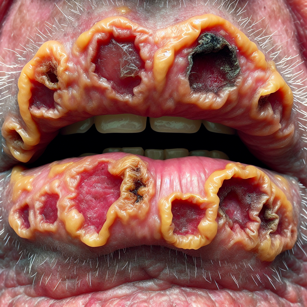 Hautbild während der Kur mit Methanolonacetat oral