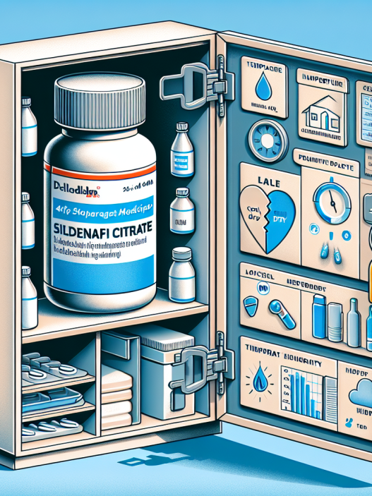 Tipps zur Aufbewahrung von Sildenafil citrat zu Hause