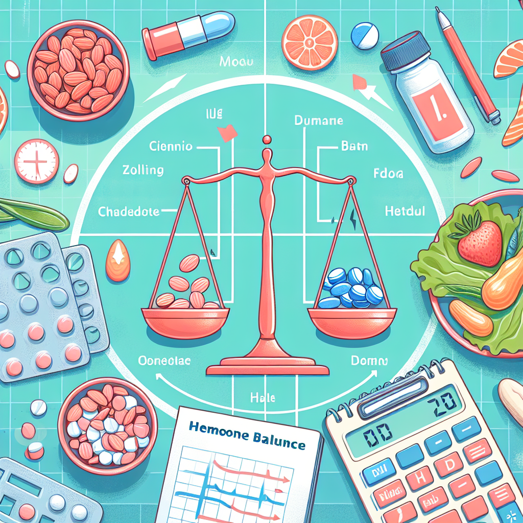 Verbesserung der Hormonbalance nach Diät mit Clomid