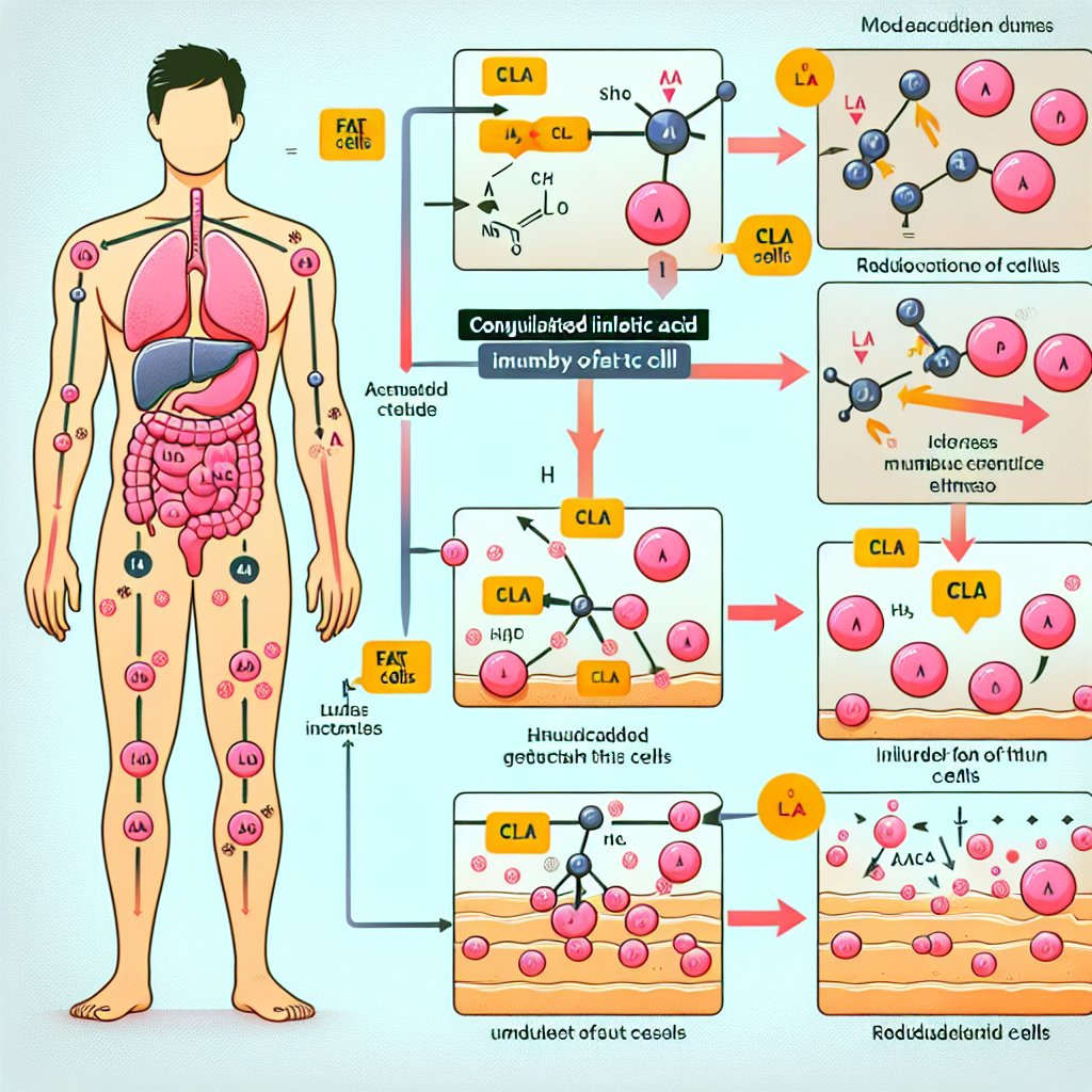 Wie CLA die Anzahl der Fettzellen im Körper beeinflusst