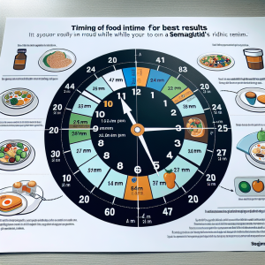 Ernährungstiming und Semaglutid: Wann essen für beste Ergebnisse?