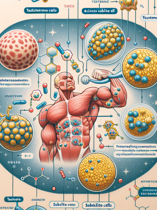 Wie Testosteron die Satellitenzellen der Muskeln aktiviert